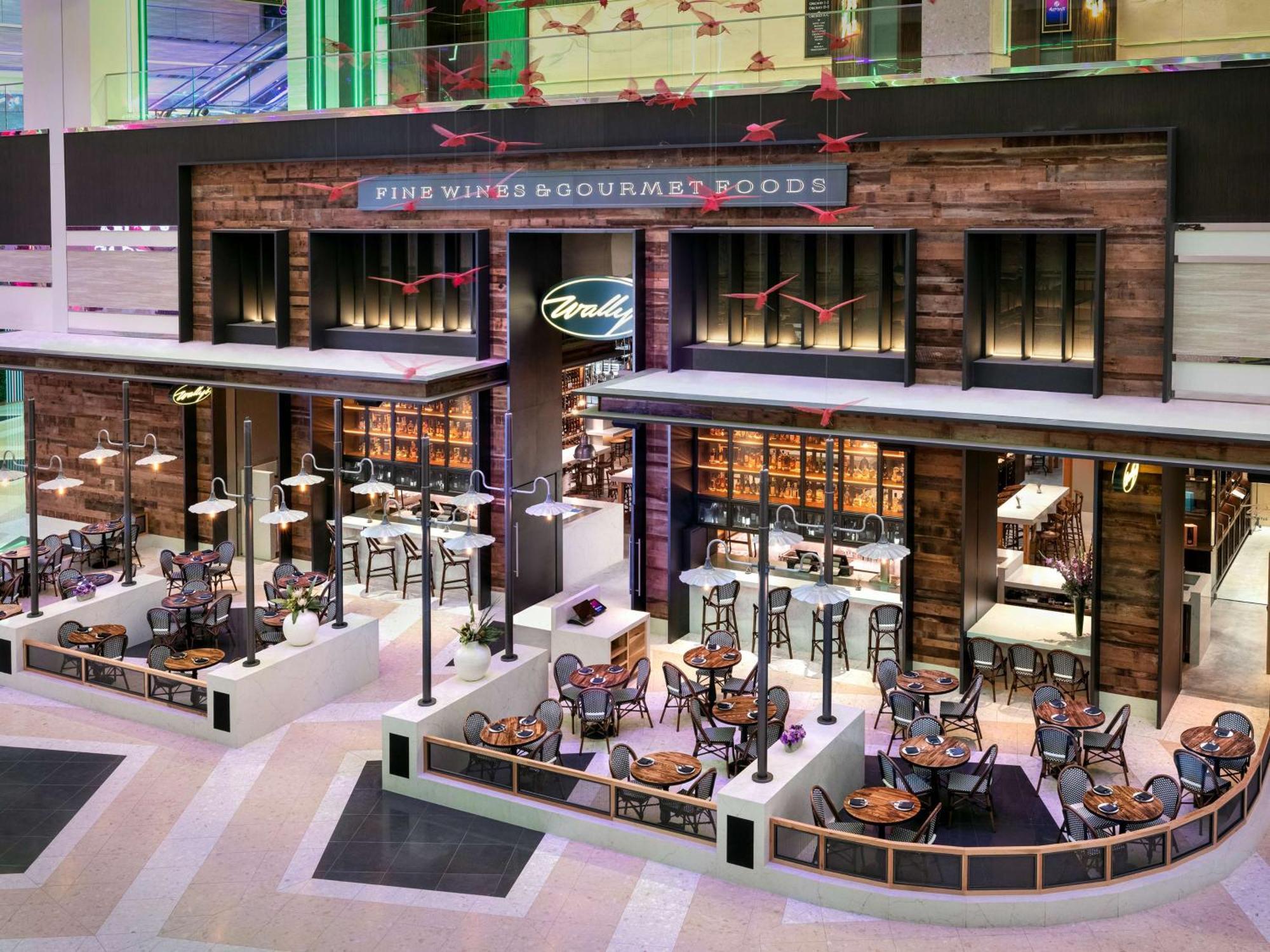 Conrad Las Vegas At Resorts World Exteriör bild Gourmet Food Hall
