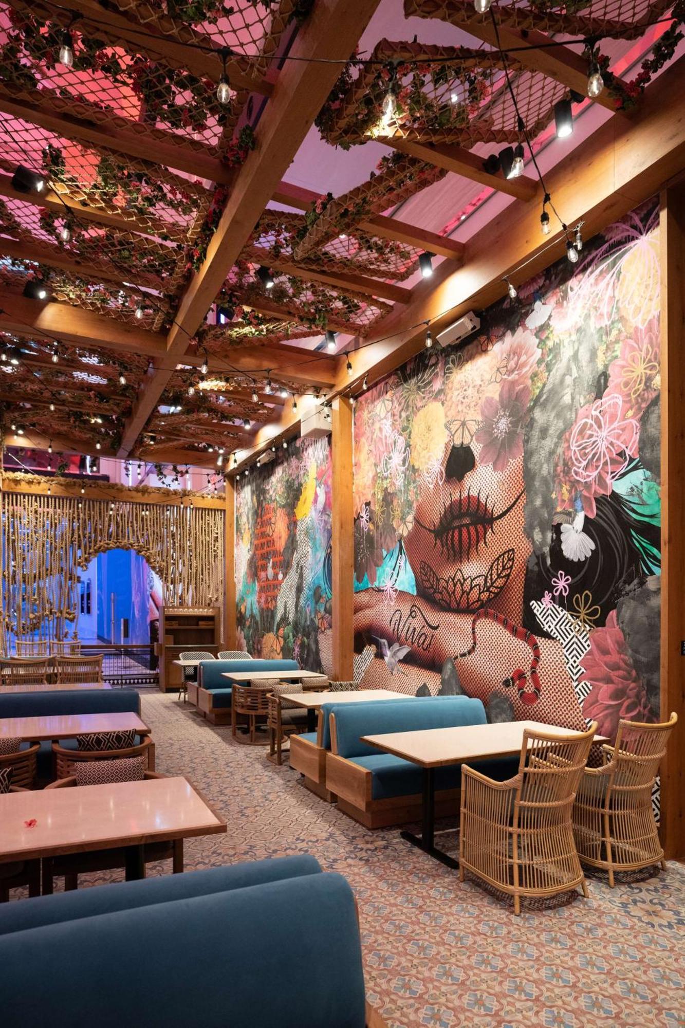 Conrad Las Vegas At Resorts World Exteriör bild The interior of the restaurant